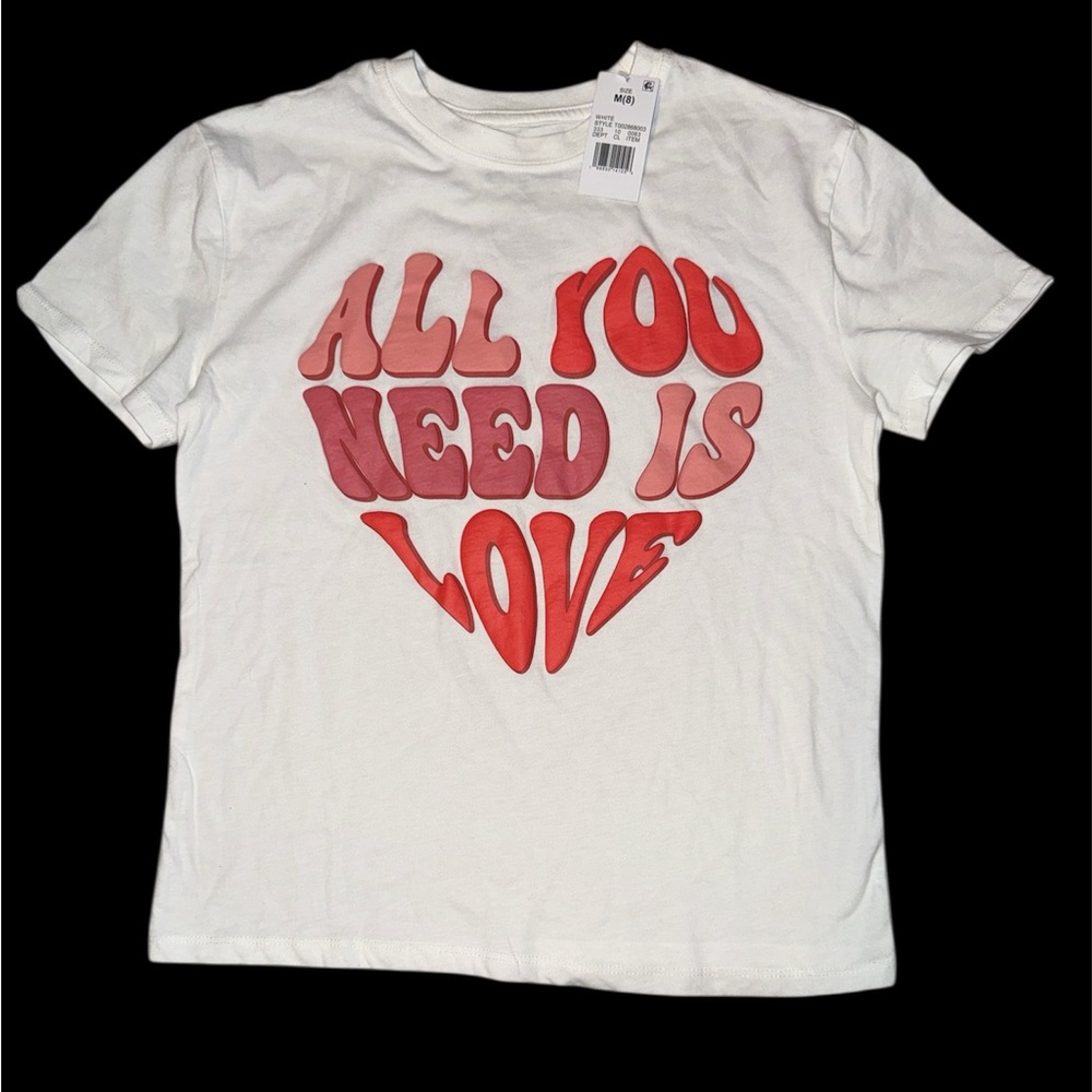 ❤️ NWT! The Beetles All You Need Is Love Tshirt